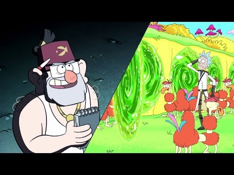 Grunkle Stan's Items From Gravity Falls Now Reside In The Rick and Morty Universe